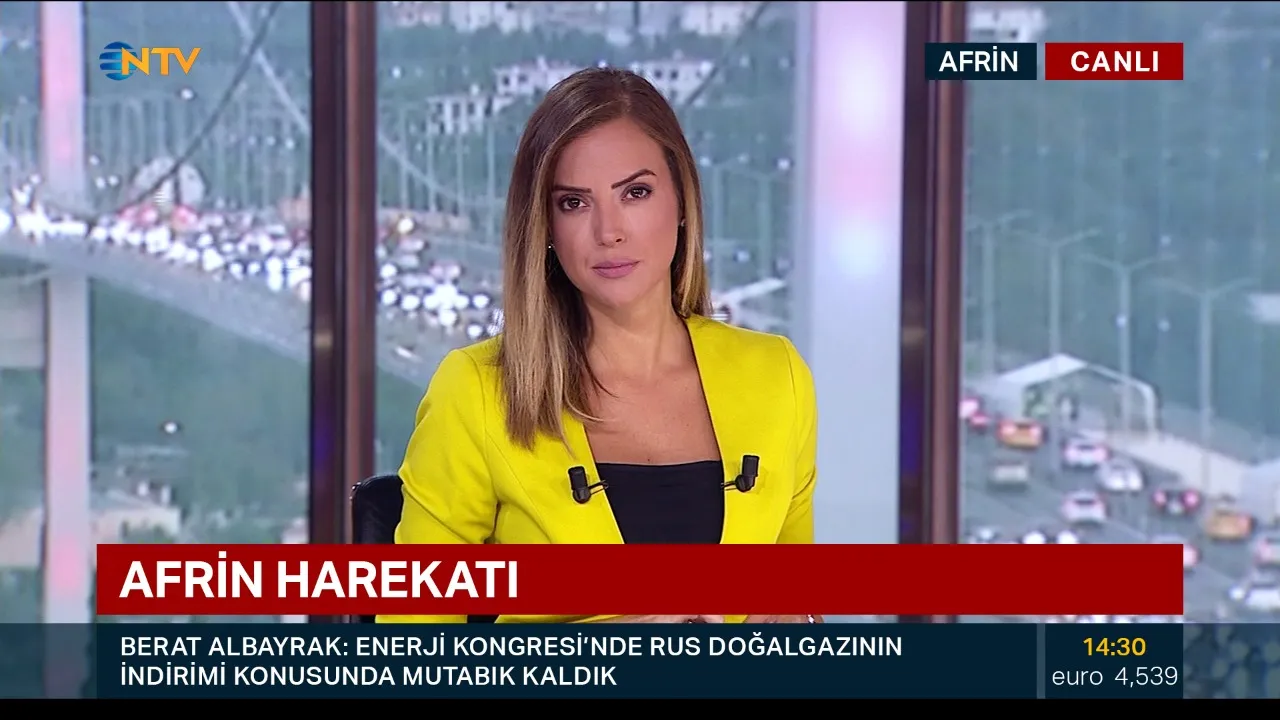 Lower Third Design sample V1 for a News Channel’s News Broadcast, in the scope of TV Branding Design.