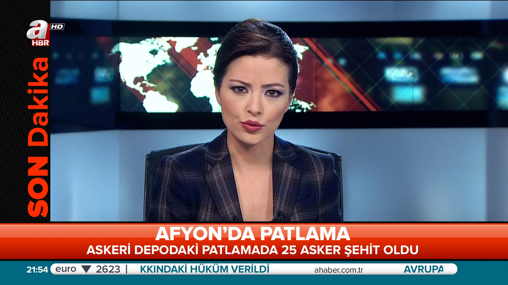 Channel Branding Identity on TV Graphics Design showing V1 of a breaking news lower third.